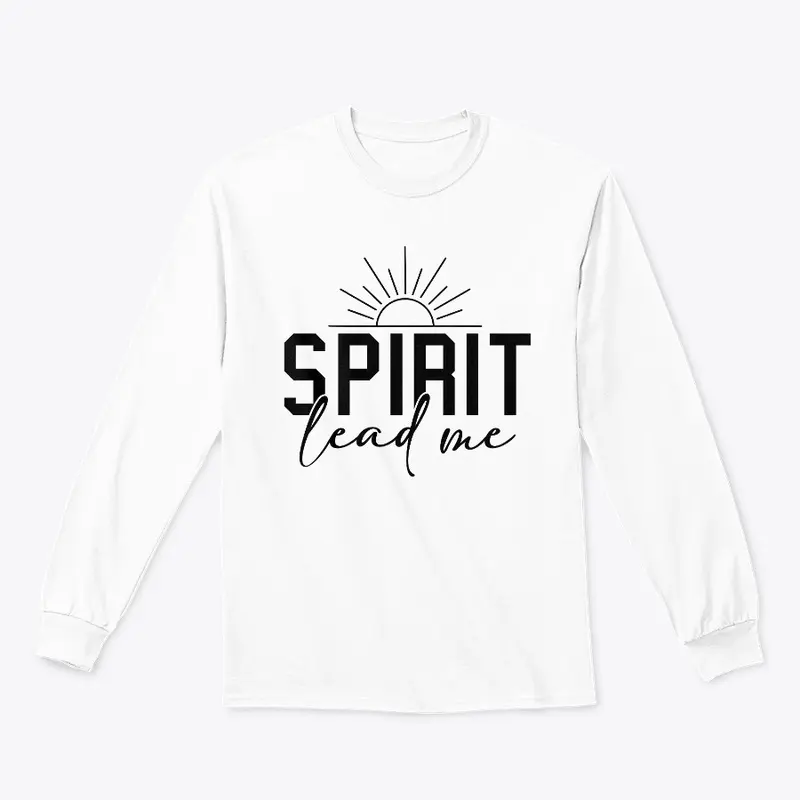 Spirit Lead Me (Christian design)